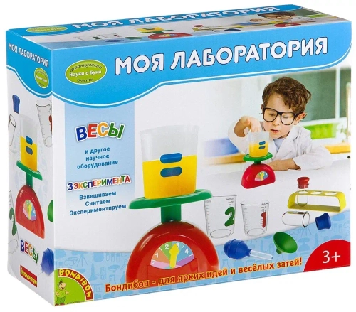 Французские опыты Науки с Буки Юный исследователь Моя лаборатория арт ВВ2389 (BONDIBОN)