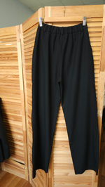 Брюки свободного кроя черные unisex