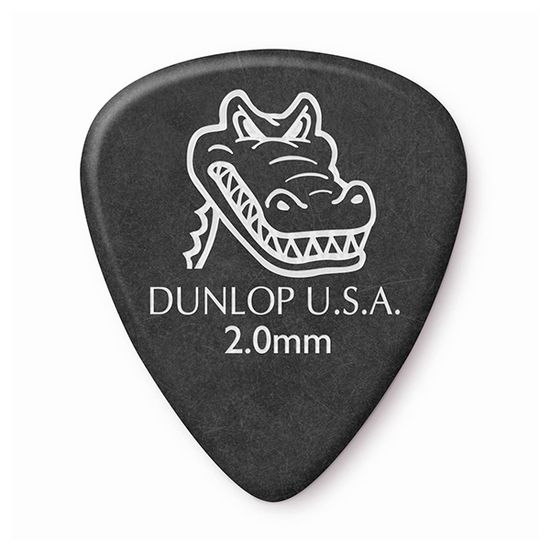 Медиаторы, 72шт, 2,00мм, Dunlop 417R2.0 Gator Grip