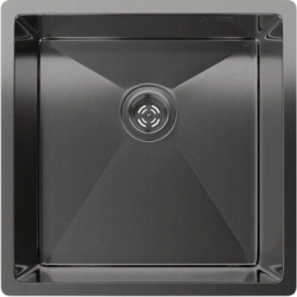 Rivelato Rinox 4444 UN PVD black Мойка нерж.стал 1 чаша 440*440*200 мм, монтаж: универсальный, материал: нержавеющая сталь, цвет: черный