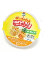 Мармелад С ананасом в кунжуте на агаре , 1 шт по 200гр