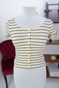 Футболка Monki в полоску 42 размер