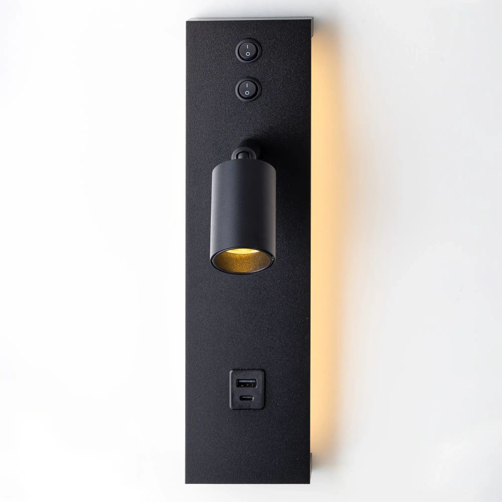 Citilux Декарт CL704461 LED USB Светильник с выключателем Чёрный