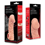 Насадка Cock Sleeve телесная TPE KOKOS CS-006-L
