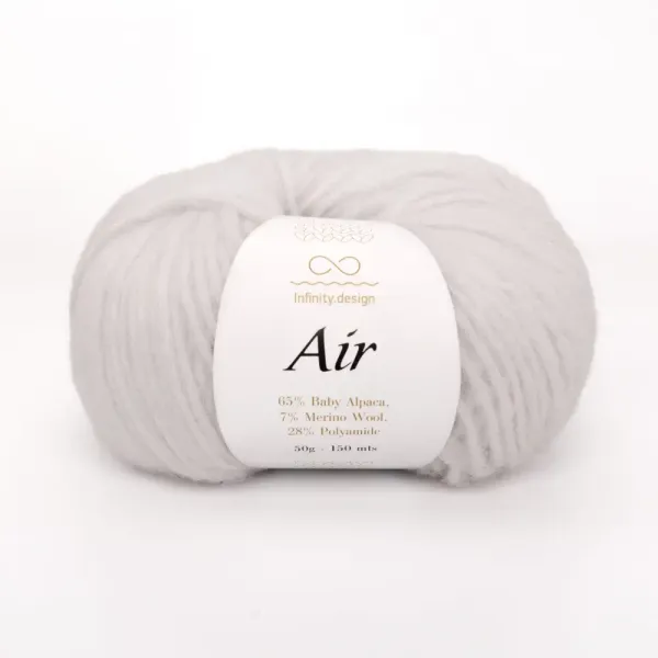 Air (65% бэби альпака, 7% мериносов шерсть, 28% полиамид) 150м/50гр