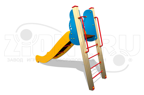 Детская горка «Волна H=1250»