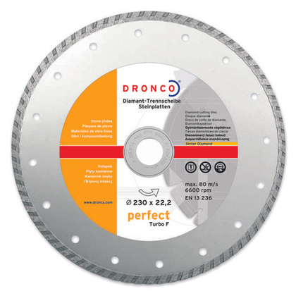 Алмазный диск Dronco PERFECT TURBO F 230 мм 4230460