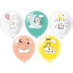 Шар латексный 30см Зверята (Ассорти)