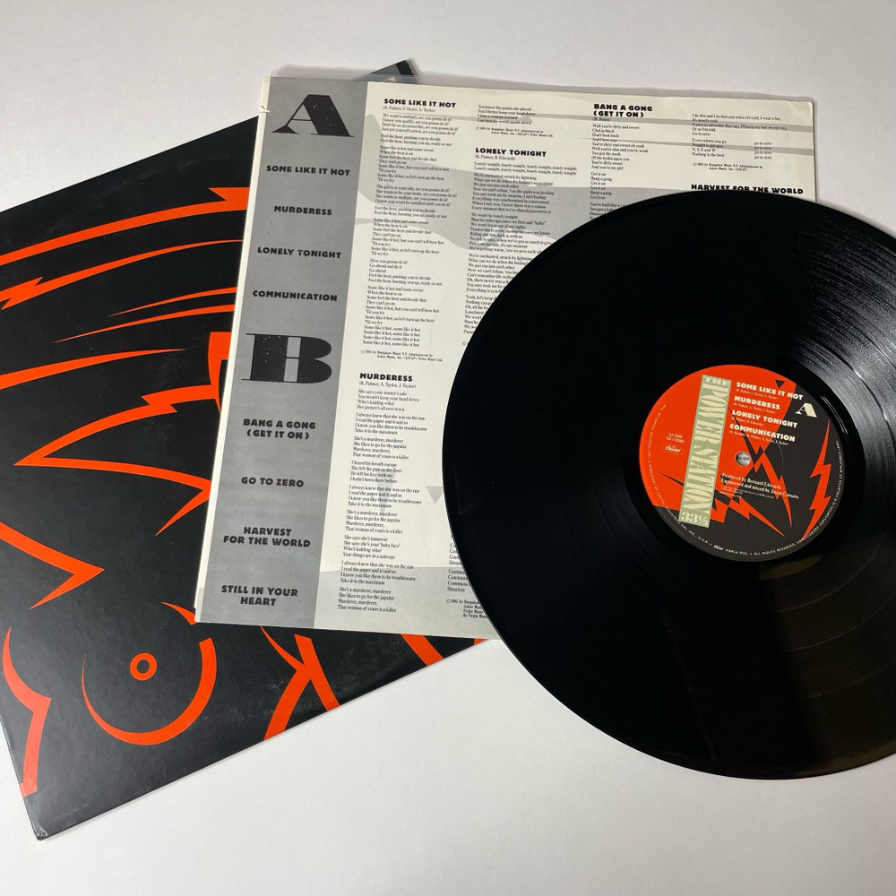 Винтажная виниловая пластинка LP The Power Station 33 1/3 (USA 1985)