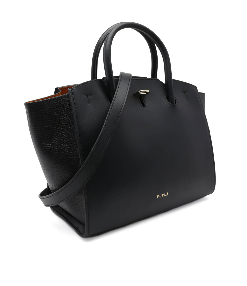 Кожаная сумка через плечо Genesi Furla - черный(WB00811 BX0053)