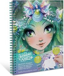 Серия Marinia: Набор аппликаций наклейками по номерам (Основная)