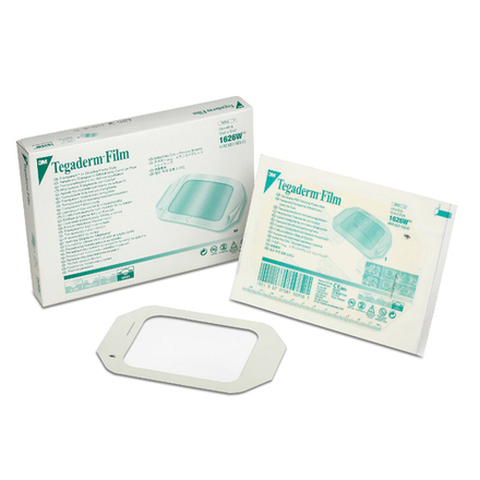 Tegaderm Film - наклейка для фиксации катетеров (10 х 12 см, 50 шт/уп) (1626W)