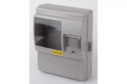 Щит учета КДЕ-1 пластик (290*230*110) IP54 для однофазного счетчика Ювис /РШН.К.КДЕ.001/