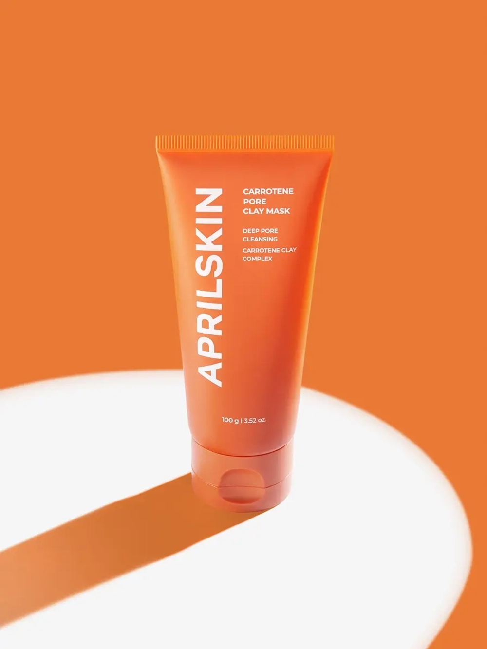 APRILSKIN 3-минутная очищающая глиняная маска для сужения пор Carrotene Pore Clay Mask 100 гр