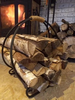 Дровница переноска металлическая