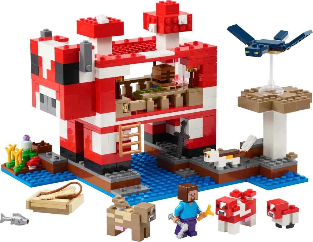 Конструктор LEGO Minecraft 21270 МУУхоморный дом