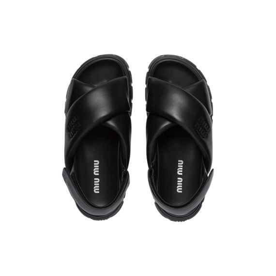 Miu Miu Beach Sandal 'Black'