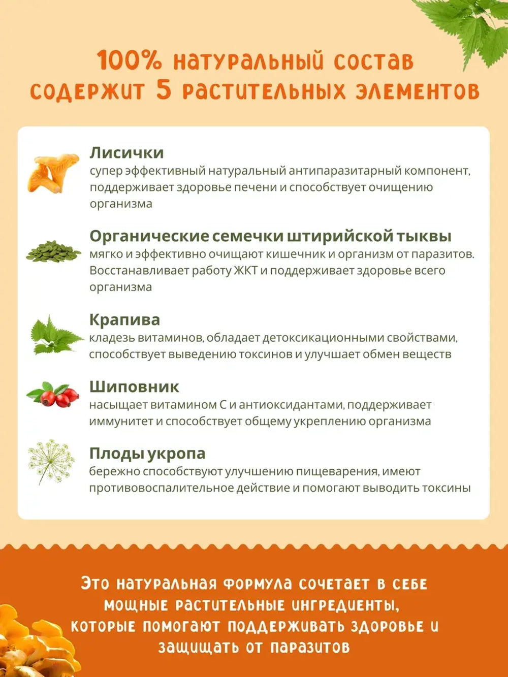 Мягкий антипаразитарный очищающий комплекс