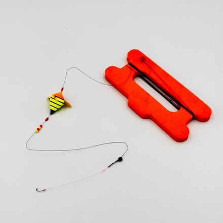 Готовая оснастка с поплавком-пропеллером