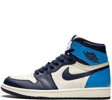 Кроссовки Nike Air Jordan 1 High "Obsidian/University Blue"