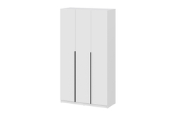 Шкаф распашной (5 полок + штанга) ШК 5 (1200), Белый