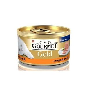 КОРМ GOURMET GOLD ИНДЕЙКА 85ГР