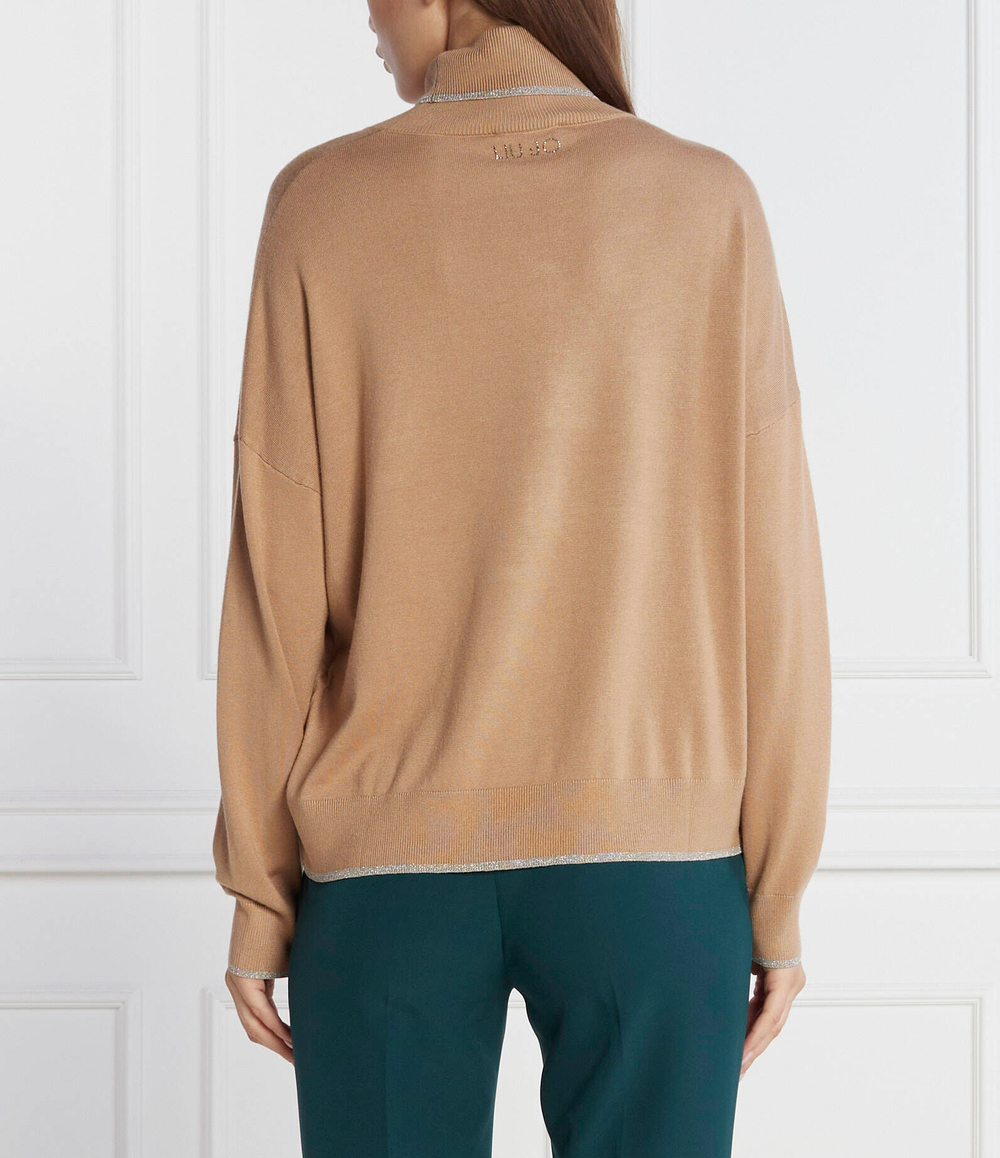 Гольф Liu Jo - светло-коричневый (MF3390 MS49I)