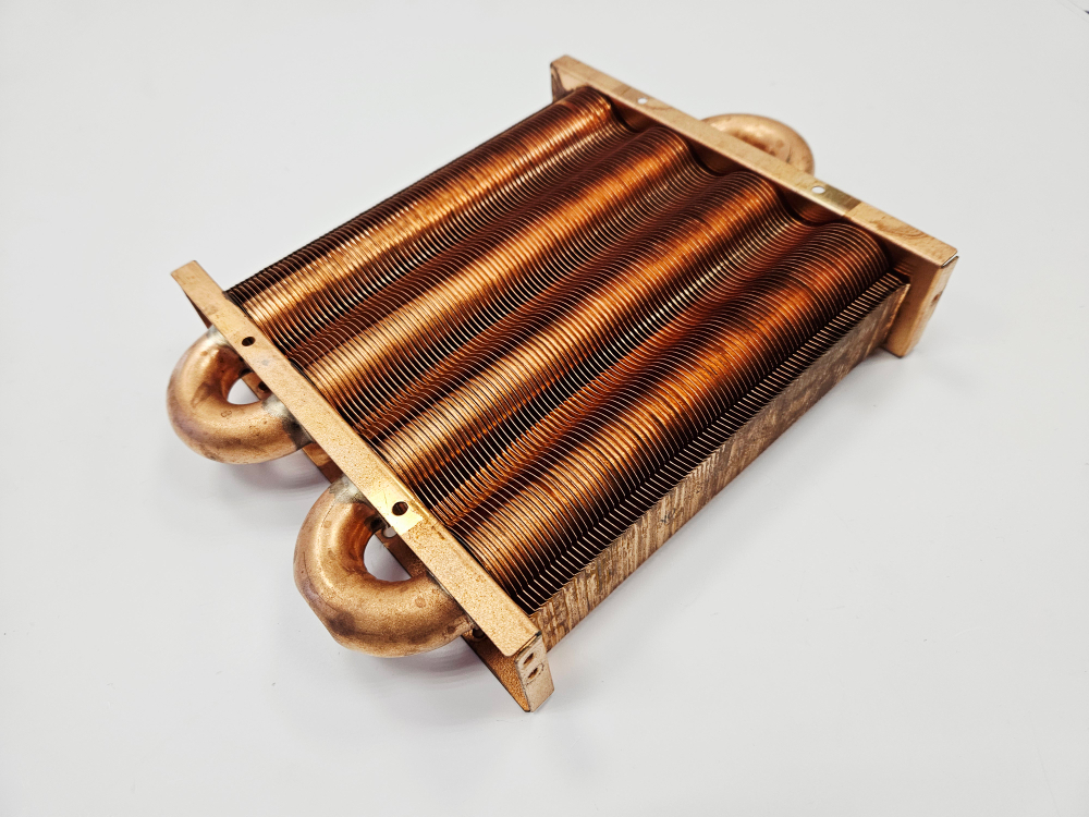 Главный теплообменник (85fin) для HYDROSTA HSG 130-200 SD (без фитингов) (арт. 3318108640_н/о)