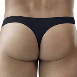 Мужские трусы тонги черные Clever Moda DESIRABLE THONG 183011