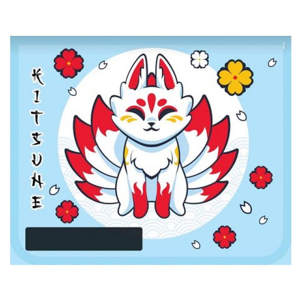 Папка 1 отделение, А5 230х190х50 мм, Пчелка, пластик, дизайн с одной стороны, молния сверху, "ANIME FOX"