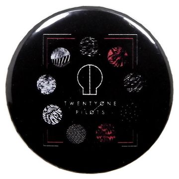 Значок Twenty One Pilots 36 мм (312)
