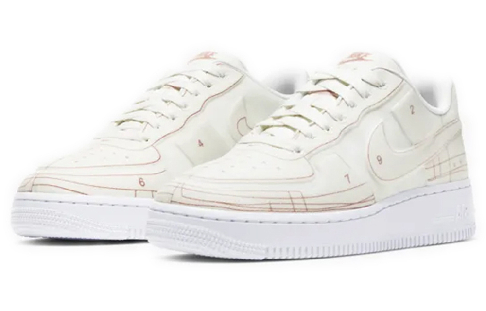 Кроссовки Nike Air Force 1 07 Lx (Женская размерная сетка)