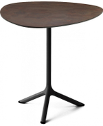 Стол ламинированный обеденный складной Scab Design Tripe Folding, черный, кортен