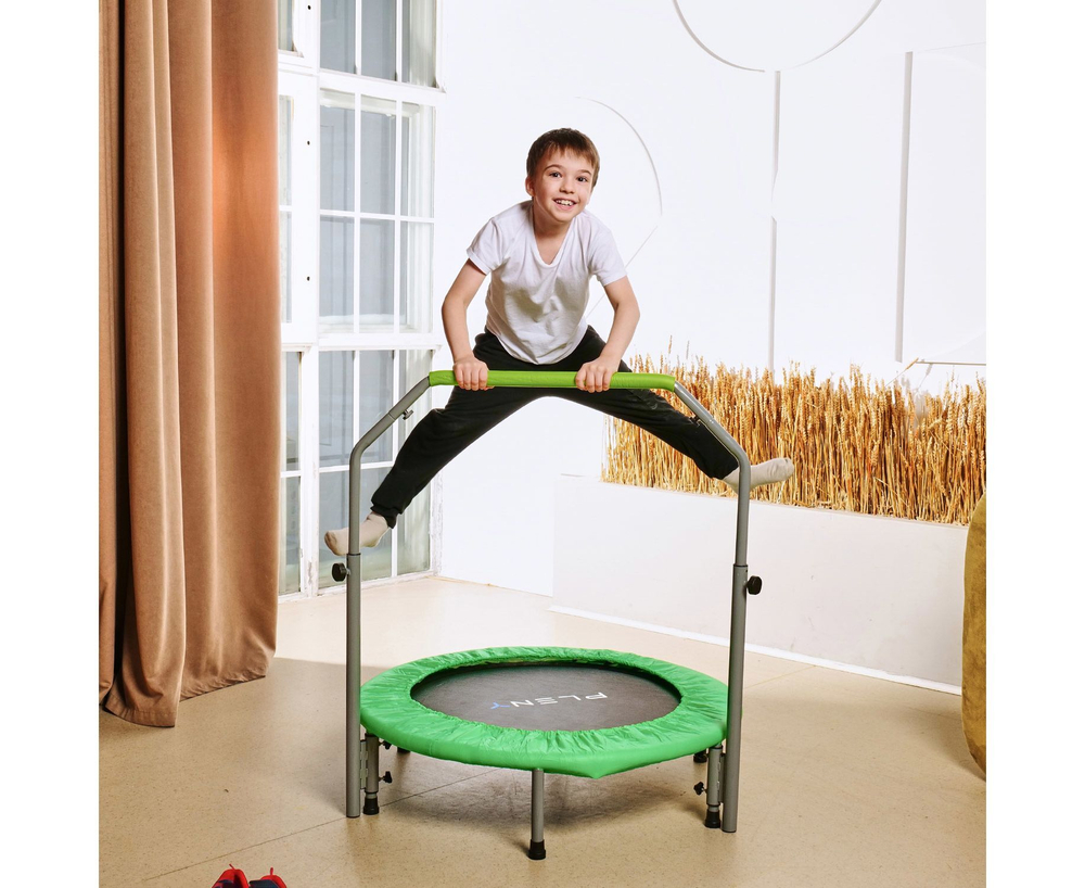 Батут с поручнем DFC PLENY 36" GREEN