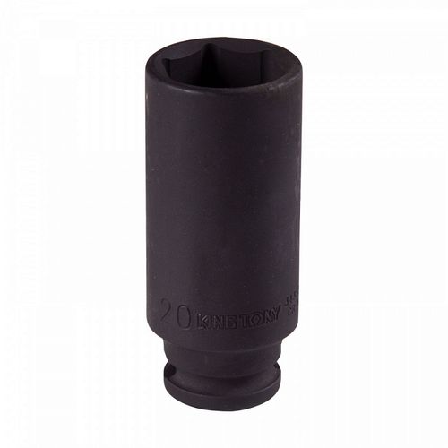 KING TONY (343520M) Головка торцевая ударная глубокая шестигранная 3/8", 20 мм