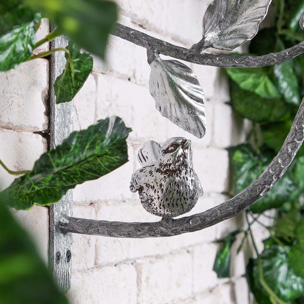 Кронштейн для цветов Птичка Терра Ливз Айс