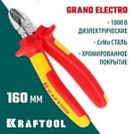 Профессиональные бокорезы для проводов KRAFTOOL 160мм диэлектрические