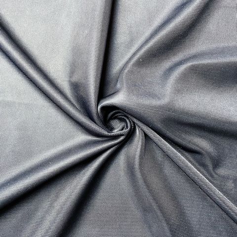 Подкладочная ткань трикотаж ш150см 100%пэ, цвет черный