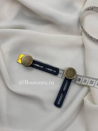 Пуговица-расширитель для джинс под бронзу