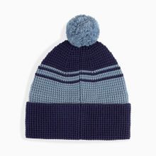 Шапка PUMA Ess Mid Crown Pom Beanie, 02655001, вискоза, полиэстер, нейлон, т.сине-голубой