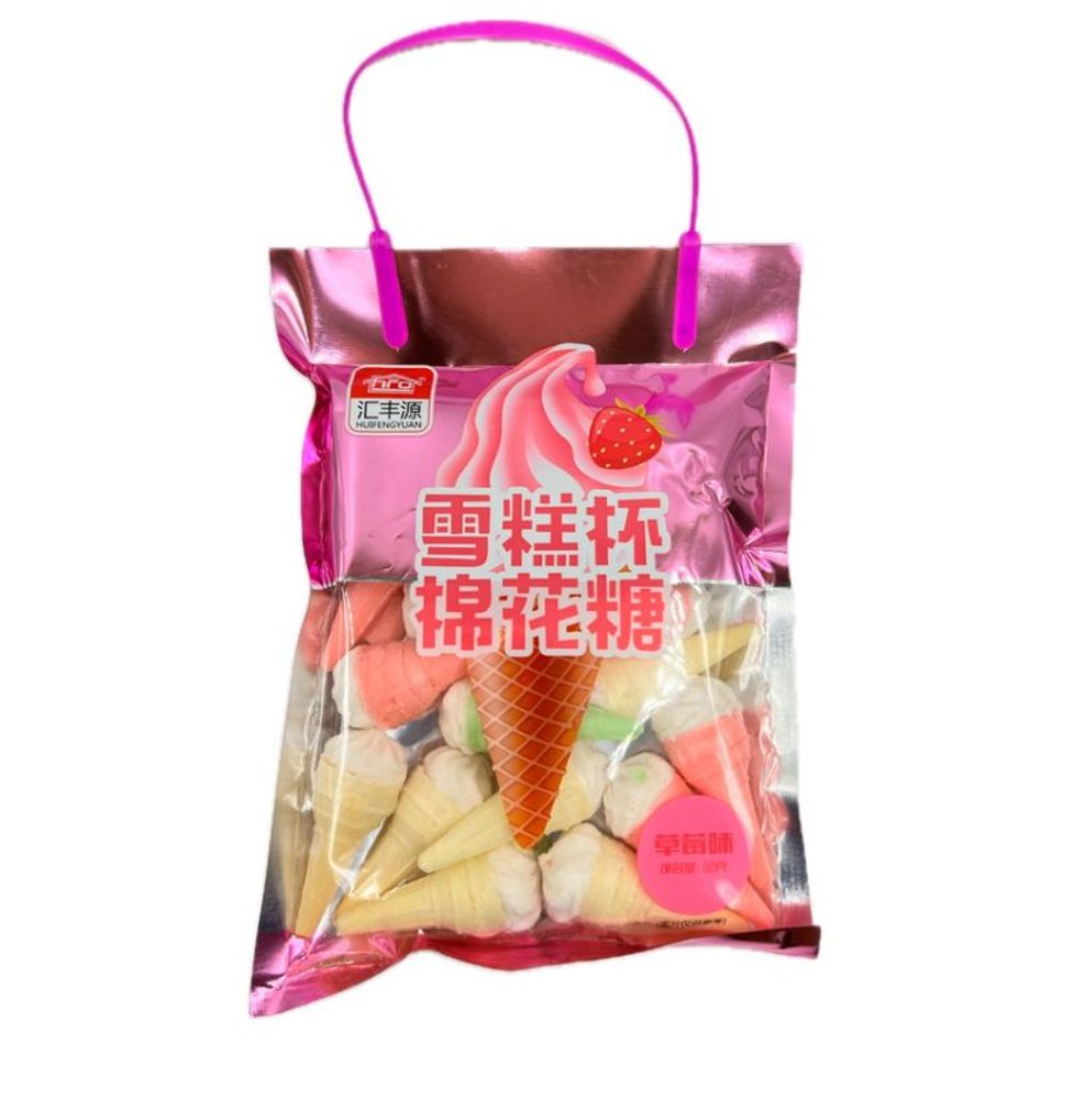 Маршмеллоу HUIFENGYUAN "Клубничный Десерт" 90г