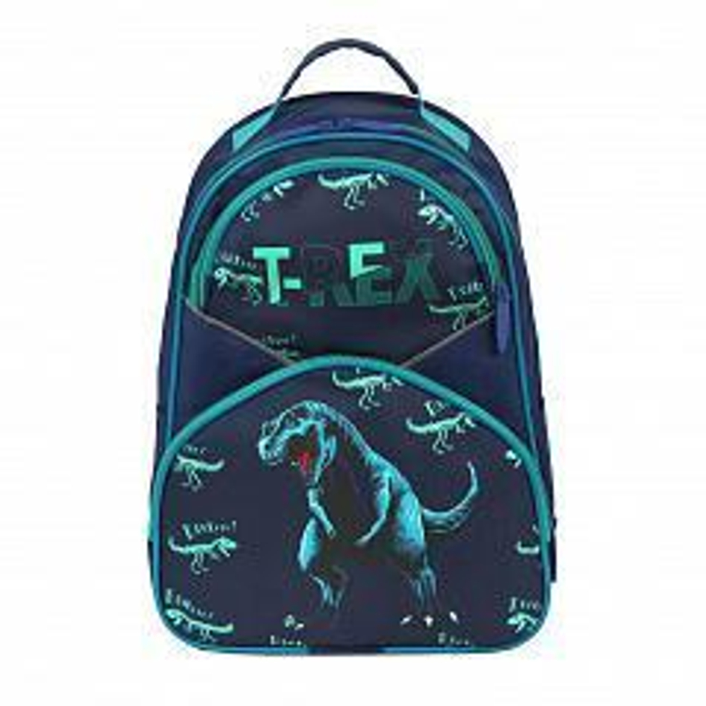 Ранец школьный Антошка ОРТ 37*26*13см, анатом. спинкой, 1 отдел, 2 кармана, 2 боковых кармана "Дин