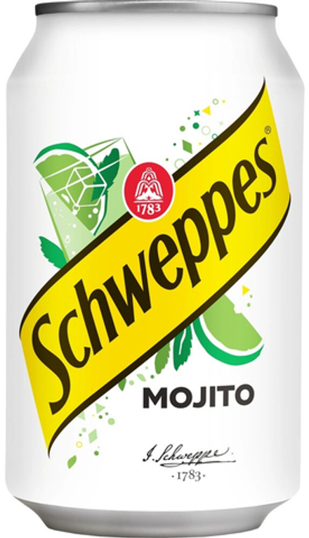 Газированный напиток Швепс Мохито / Schweppes Mojito 0.33 - банка