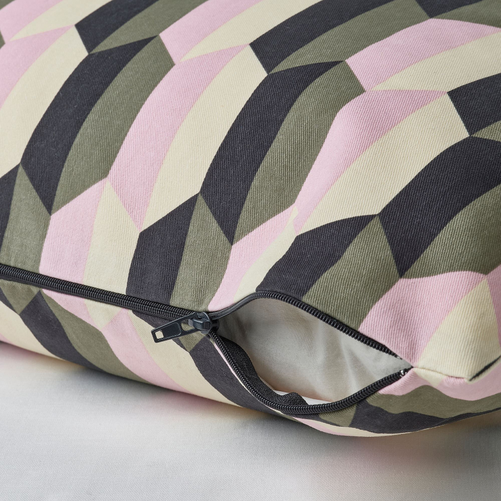 Чехол на подушку IKEA BATSPINNARE (БАТСПИННАРЭ), Разноцветный, 50x50 см