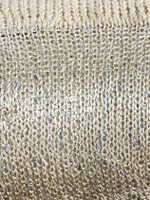 Пряжа на бобине 100% полиамид с пайетками (Италия) 100г -750м 230г