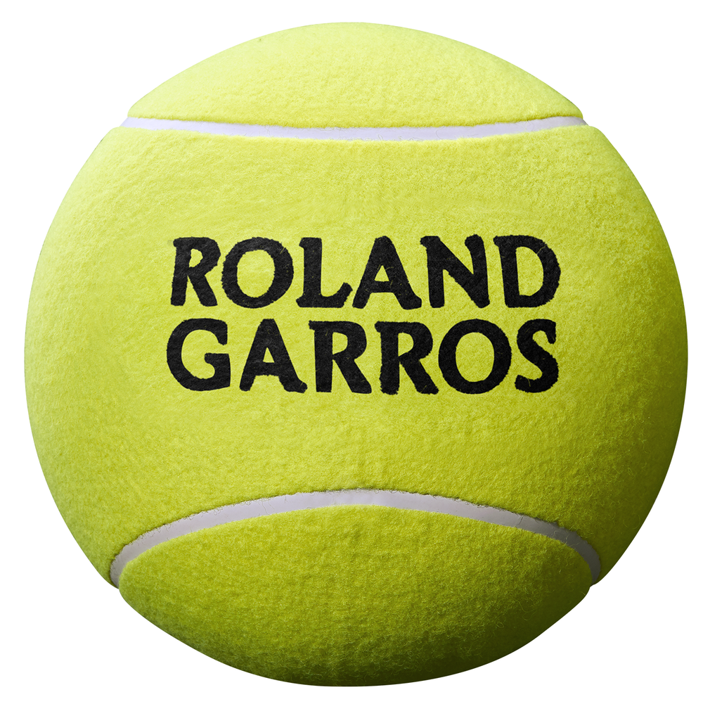 Мяч для автографов  Wilson Roland Garros Jumbo Ball - yellow + marker