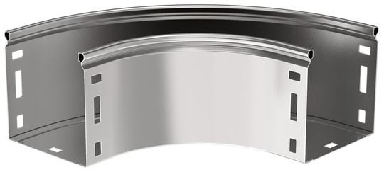 Поворот плавный 90град тип Г01 100х300мм ESCA IEK