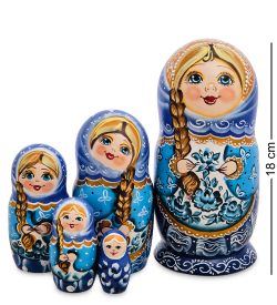 Народные промыслы МР-24/ 96-A Матрешка 5м «Настенька»