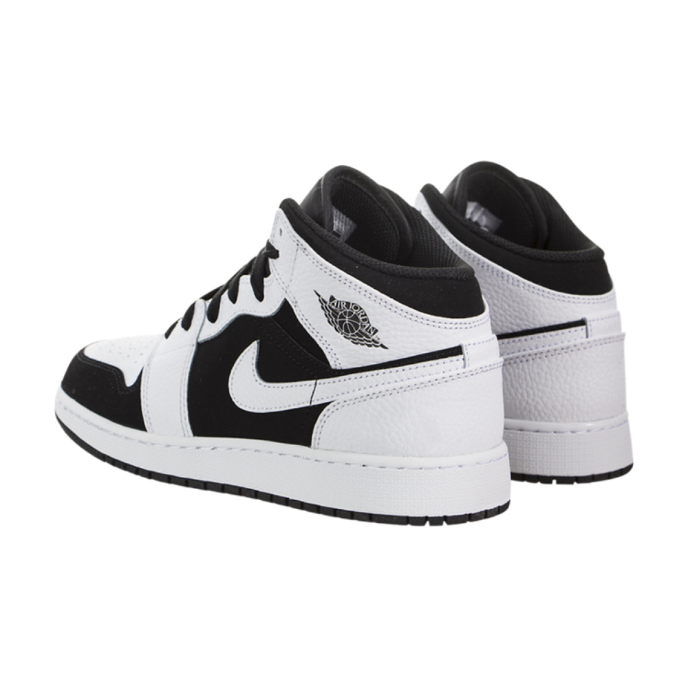 Кроссовки Air Jordan 1 Retro Mid GS White