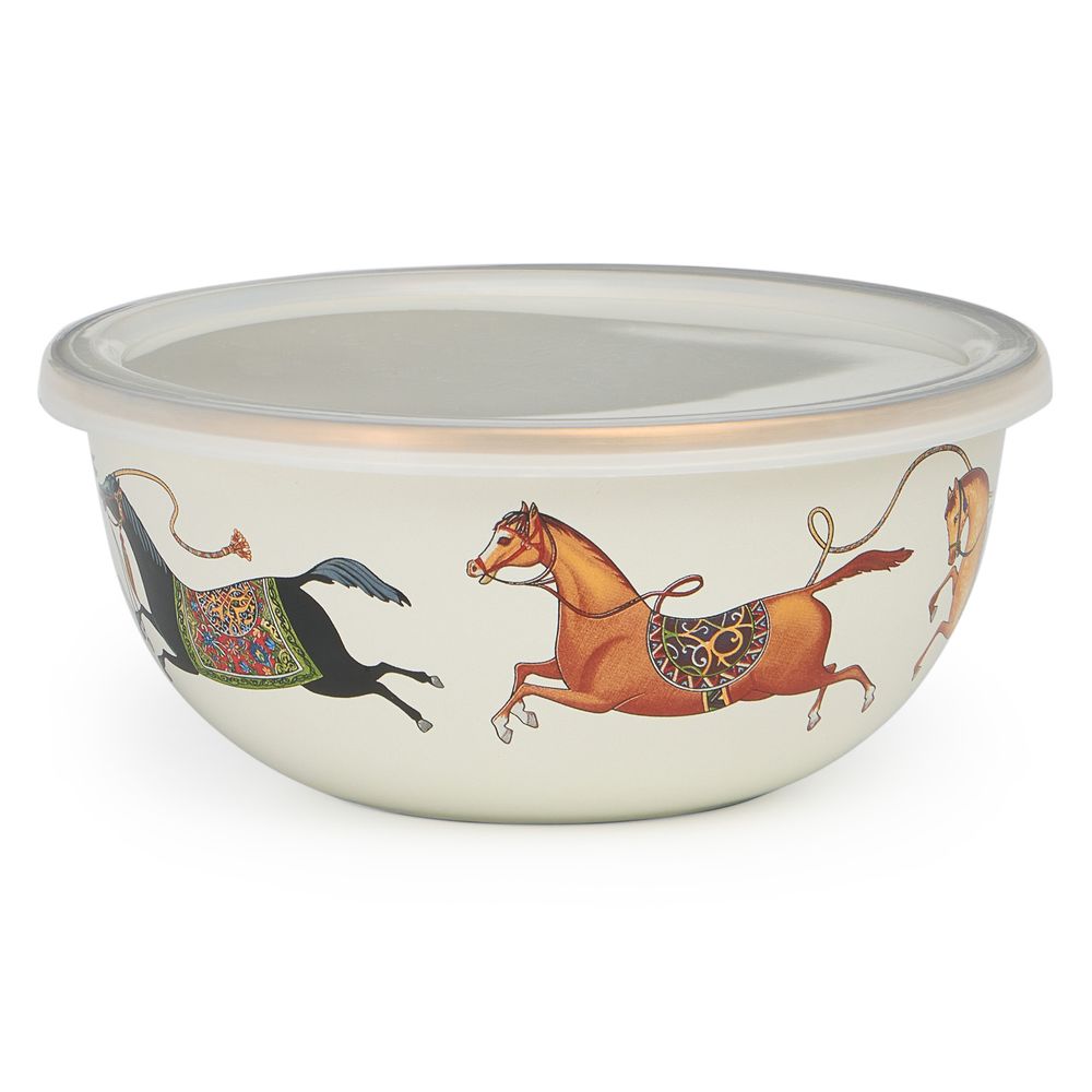 НАБОР МИСОК LEFARD ЭМАЛИРОВАН. С ПЛАСТИК.КРЫШКАМИ, СЕРИЯ PASSAGE, 6ПР. 14/16/18СМ, 0,6/0,9/1,3Л